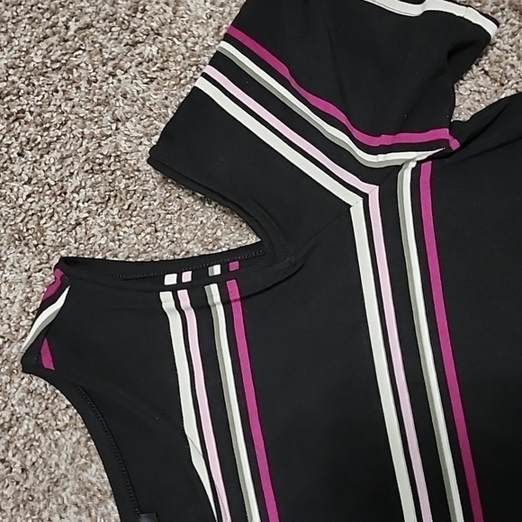 WHITE House Black Market Cold Shoulder Dress summer large - Picture 6 of 10